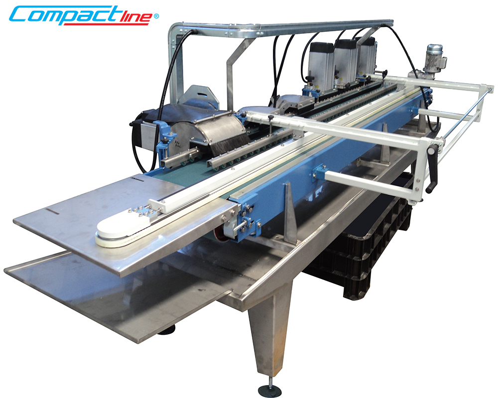 MBG/6 - AUTOMATIC MACHINE FOR SKIRTING PIECES (BULLNOSE) AND STEPS