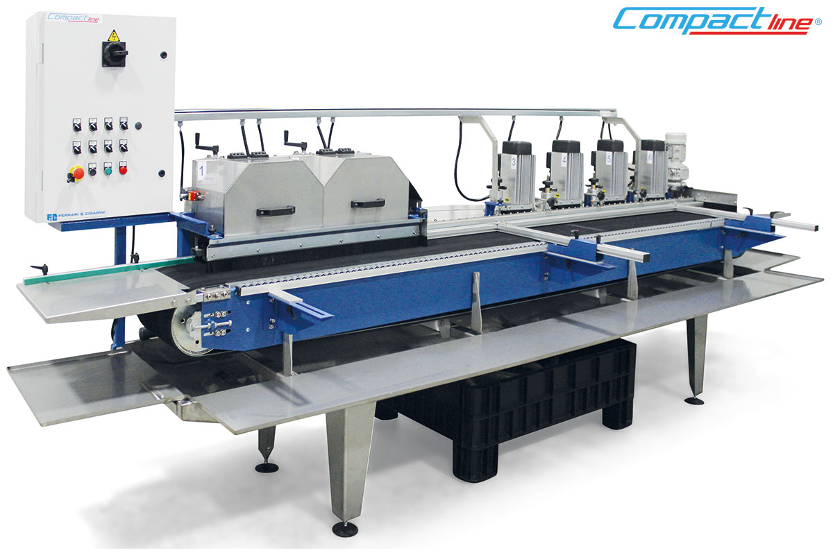 MTB/6 ANTIMUS SPECIAL - AUTOMATIC MACHINE FOR CUTTING, EDGE-BEVELLING AND JOLLY